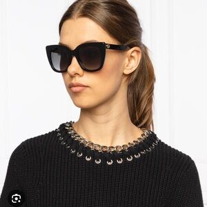 Gucci Black Cat-Eye Sunglasses